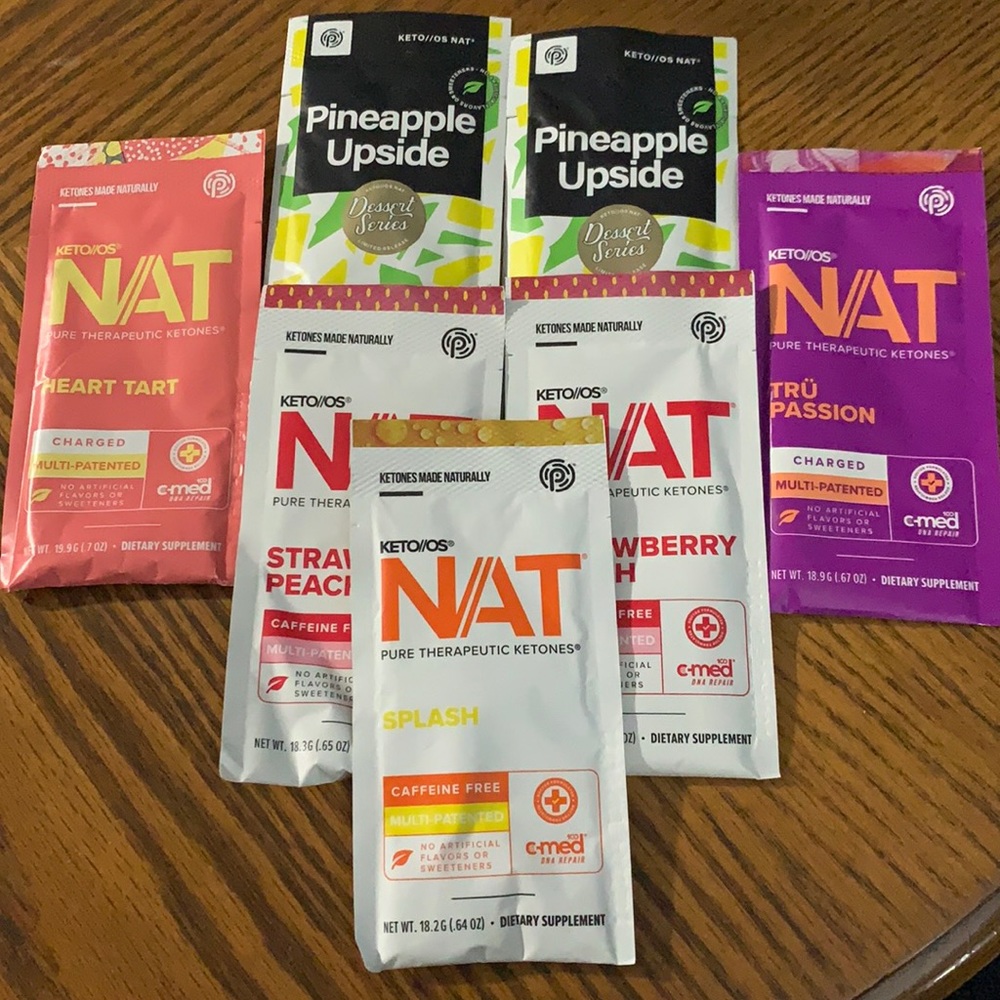 Mixed batch of Pruvit NAT Ketones